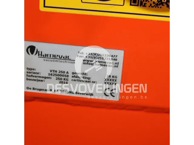 Hamevac accu-vacuumtegellifter - afbeelding 6 van  7