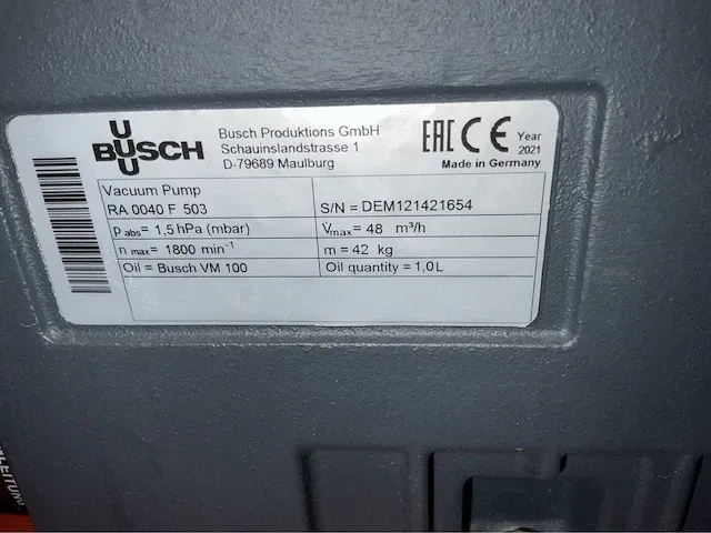Hamevac hijs-unit vhu 3000 met evenaar hve 5t 2022 - afbeelding 24 van  24