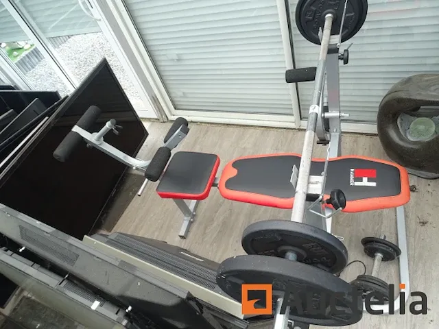 Hammer gewicht bank met dumbbells - afbeelding 3 van  9