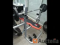 Hammer gewicht bank met dumbbells - afbeelding 8 van  9