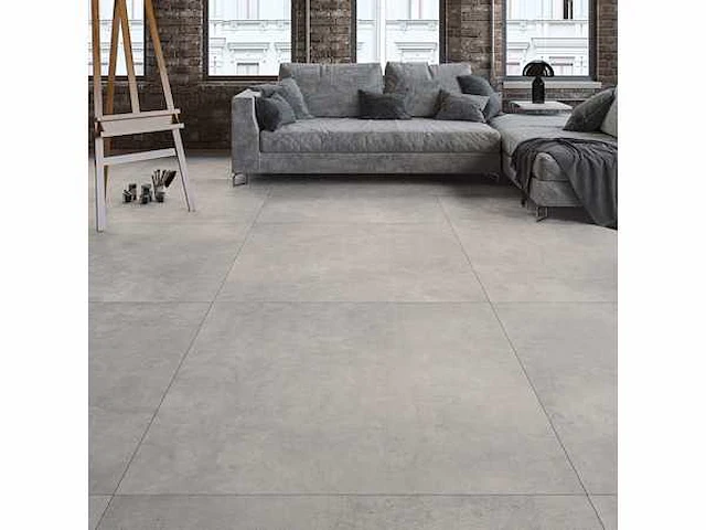 Hampton grey mat 100x100 cm tegel 60 m² - afbeelding 1 van  1