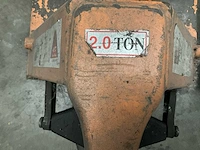 Hand hydraulische palletwagen (2x) - afbeelding 6 van  7