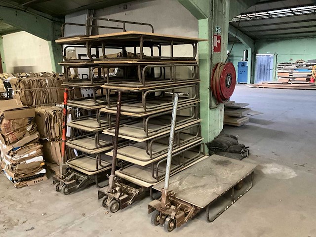 Hand hydraulische palletwagen (3x) - afbeelding 1 van  7