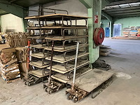 Hand hydraulische palletwagen (3x) - afbeelding 1 van  7