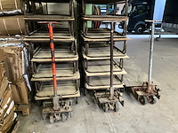 Hand hydraulische palletwagen (3x) - afbeelding 3 van  7