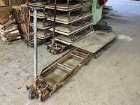 Hand hydraulische palletwagen (3x) - afbeelding 6 van  7