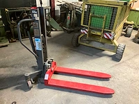 Hand hydraulische palletwagen met kantelfunctie - afbeelding 8 van  10
