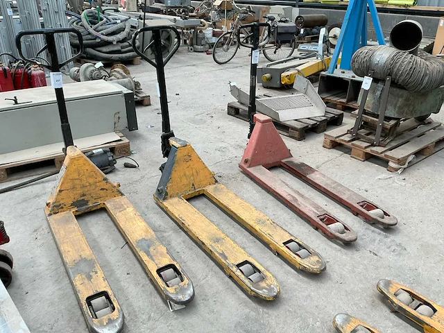 Hand hydraulische palletwagen - afbeelding 2 van  4