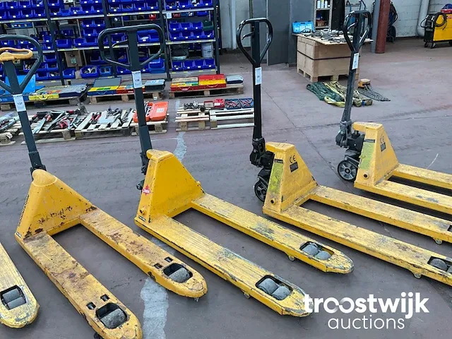 Hand hydraulische palletwagen - afbeelding 1 van  3