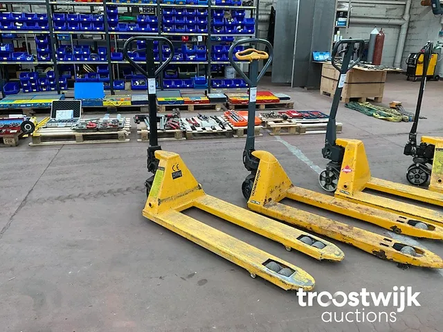 Hand hydraulische palletwagen - afbeelding 1 van  3