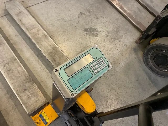 Hand hydraulische weeg palletwagen - afbeelding 4 van  5
