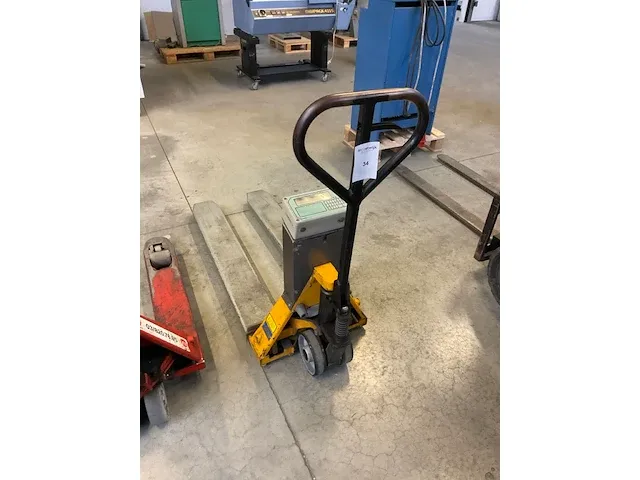 Hand hydraulische weeg palletwagen - afbeelding 5 van  5
