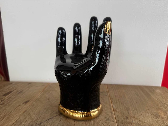 Hand man black h19cm - afbeelding 1 van  2