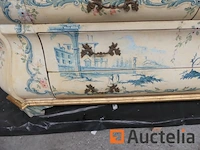 Handbeschilderd venetiaans meubilair - afbeelding 3 van  10