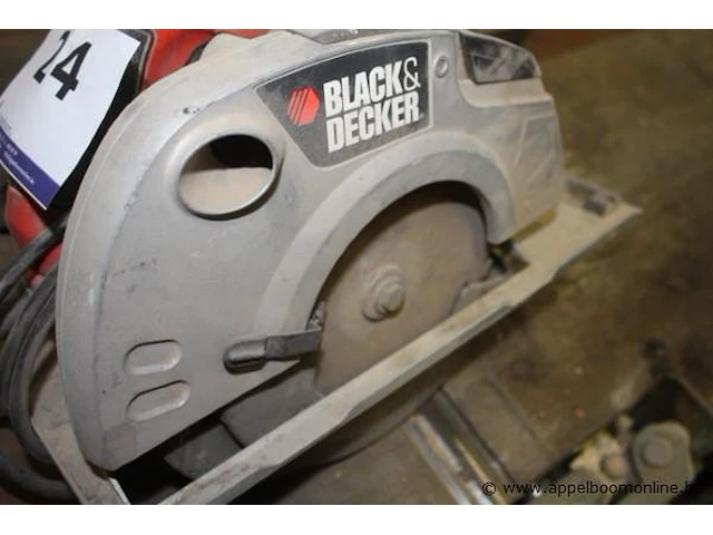 Handcirkelzaagmachine black&decker - afbeelding 2 van  3