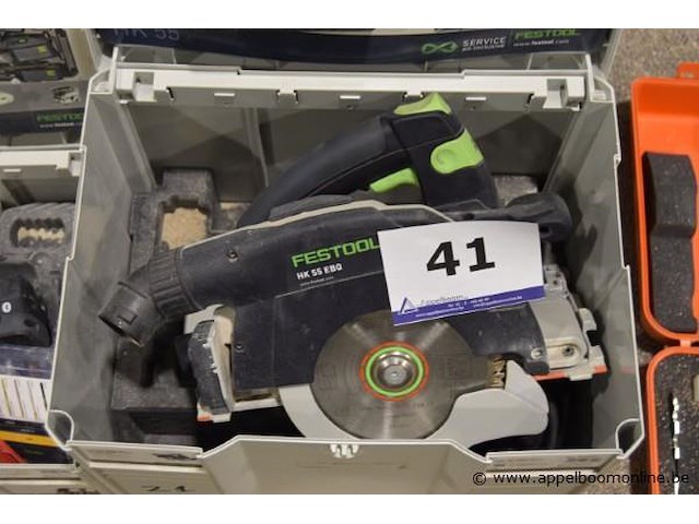 Handcirkelzaagmachine festool, hk 55 ebq - afbeelding 1 van  2