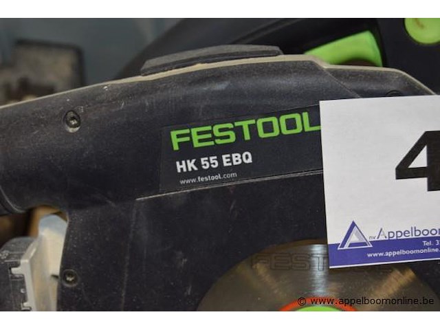 Handcirkelzaagmachine festool, hk 55 ebq - afbeelding 2 van  2