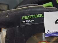 Handcirkelzaagmachine festool, hk 55 ebq - afbeelding 2 van  2