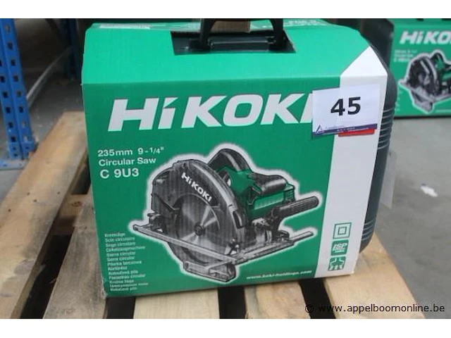 Handcirkelzaagmachine hikoki, c 9u3 - afbeelding 1 van  2