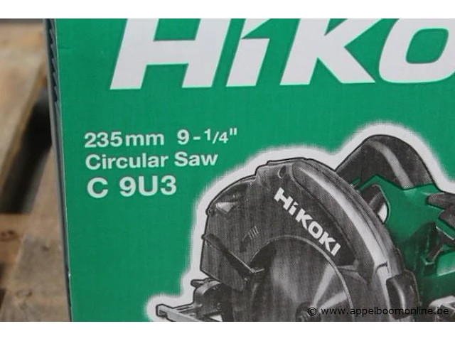 Handcirkelzaagmachine hikoki, c 9u3 - afbeelding 2 van  2