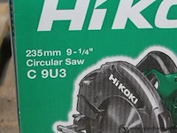 Handcirkelzaagmachine hikoki, c 9u3 - afbeelding 2 van  2