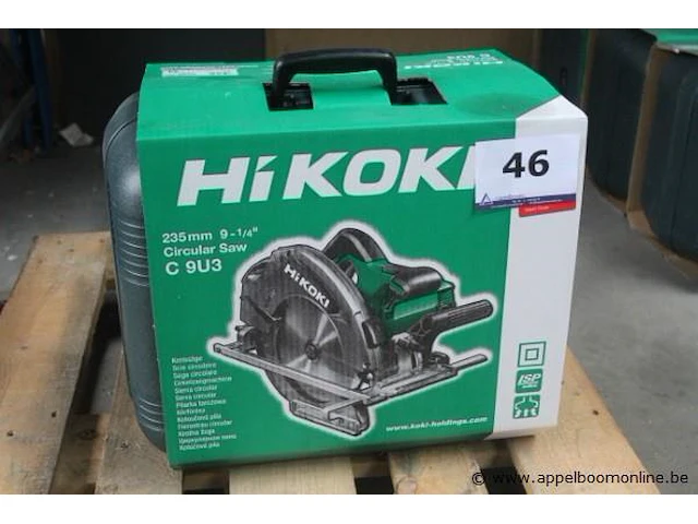 Handcirkelzaagmachine hikoki, c 9u3 - afbeelding 1 van  2