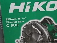 Handcirkelzaagmachine hikoki, c 9u3 - afbeelding 2 van  2