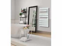 Handdoekverwarmer met lcd-ventilator zonder vloeistof wit 1600w pluton - afbeelding 1 van  3