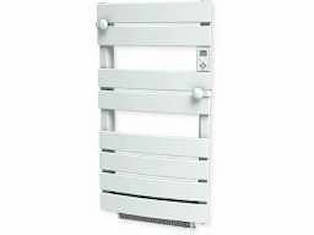 Handdoekverwarmer met lcd-ventilator zonder vloeistof wit 1600w pluton - afbeelding 2 van  3