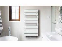 Handdoekverwarmer met lcd-ventilator zonder vloeistof wit 1600w pluton - afbeelding 3 van  3
