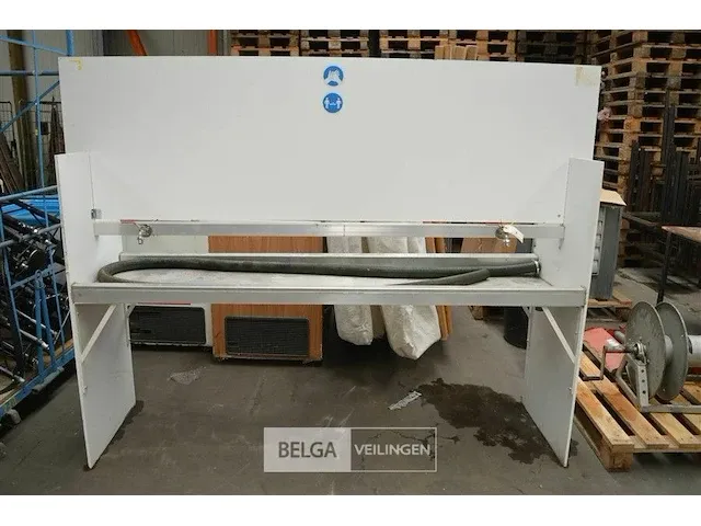 Handenwastafel dubbelzijdig 2x2 kragen + afvoer l 2,22 b 0,58 h 1,68 - afbeelding 4 van  4