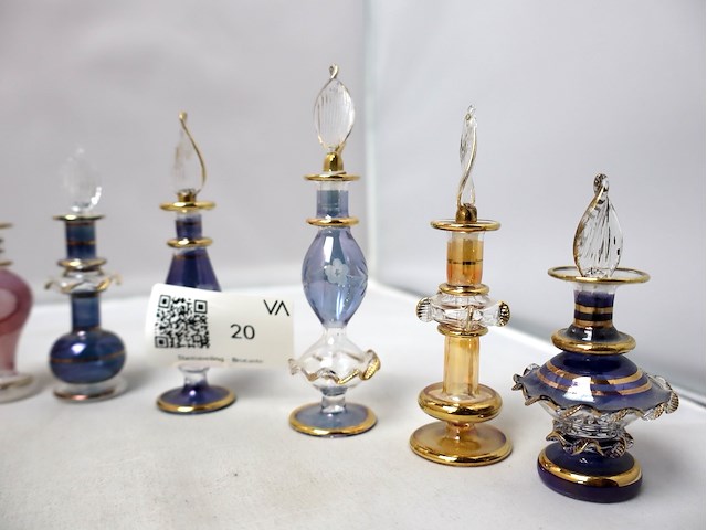 Handgeblazen parfumflesjes (x14) - afbeelding 6 van  6
