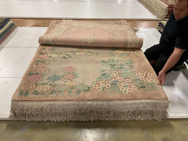 Handgeknoopt chinees tapijt (13x) - afbeelding 6 van  13