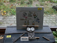 Handgemaakte macramé uil - afbeelding 1 van  3