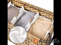 Handgeweven wasmand, imitatie wasmand - afbeelding 1 van  7