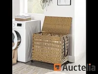 Handgeweven wasmand, imitatie wasmand - afbeelding 4 van  7