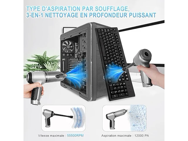 Handheld autostofzuiger - afbeelding 2 van  3