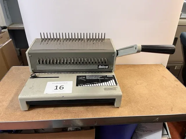 Handmatig inbindmachine ibico - afbeelding 1 van  6
