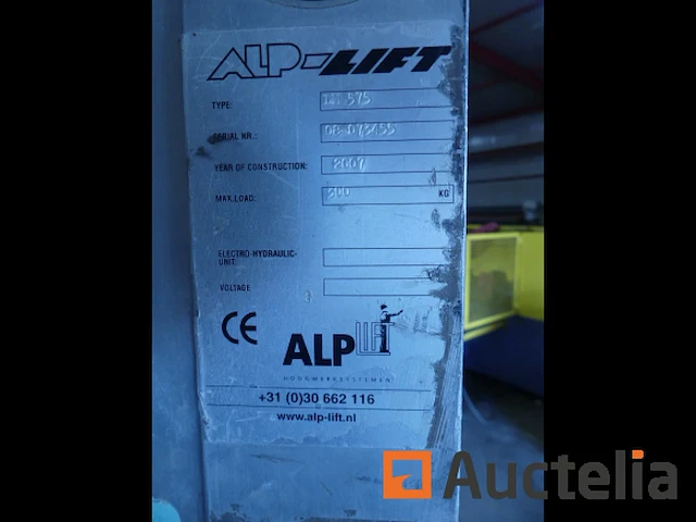 Handmatige aluminium lift alp-lift lm575 - afbeelding 13 van  16