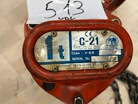 Handmatige heftakel - afbeelding 3 van  4