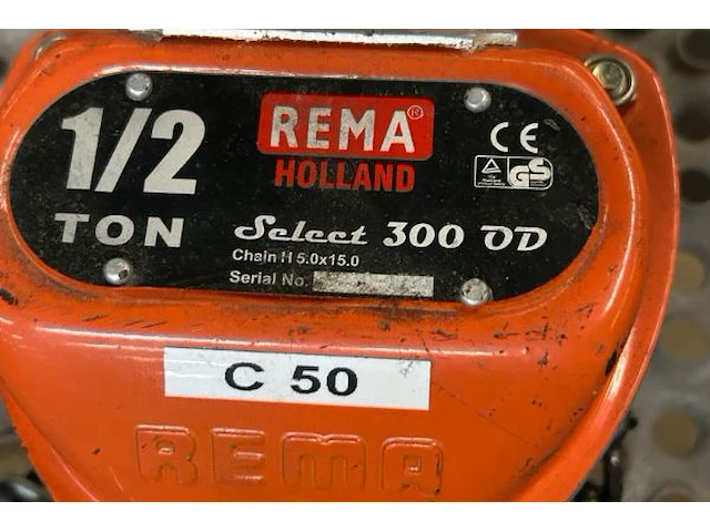 Handmatige heftakel - afbeelding 3 van  4