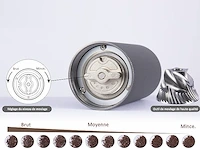 Handmatige koffiemolen aluminium - afbeelding 3 van  3