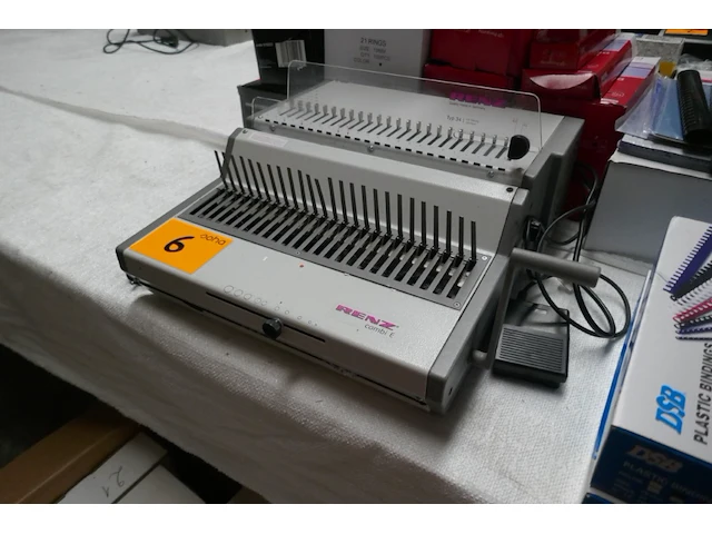 Handmatige ponsbindmachine renz - afbeelding 2 van  6