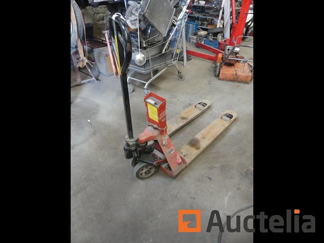 Handpallettruck met ravas loadcel - afbeelding 1 van  7