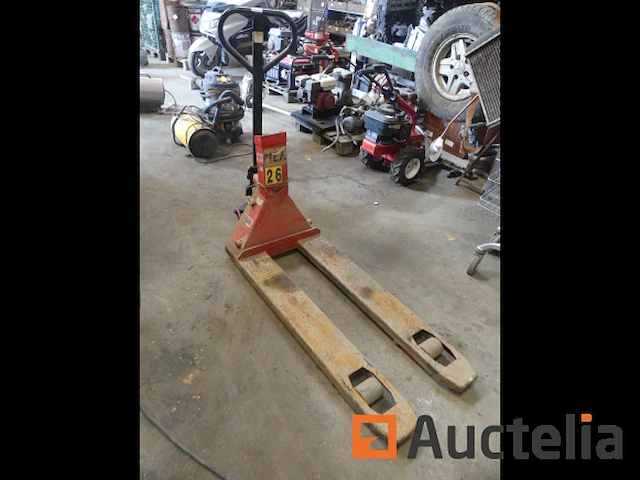 Handpallettruck met ravas loadcel - afbeelding 2 van  7