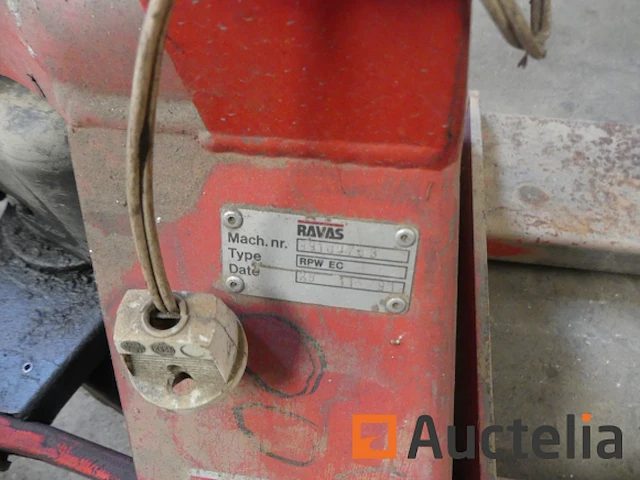 Handpallettruck met ravas loadcel - afbeelding 6 van  7