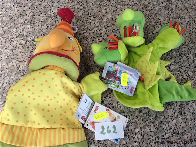 Handpoppen 2stuks - afbeelding 1 van  2