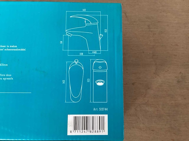 Handson - nathan - wastafelkraan (3x) - afbeelding 6 van  7