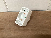 Handson domino stekker, 3 voudig (75x) - afbeelding 1 van  2