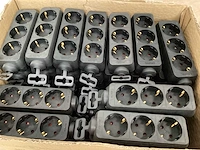 Handson stekkerdoos 3 voudig randaarde (64x) - afbeelding 2 van  4
